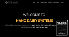 Desktop Screenshot of nanodairy.com